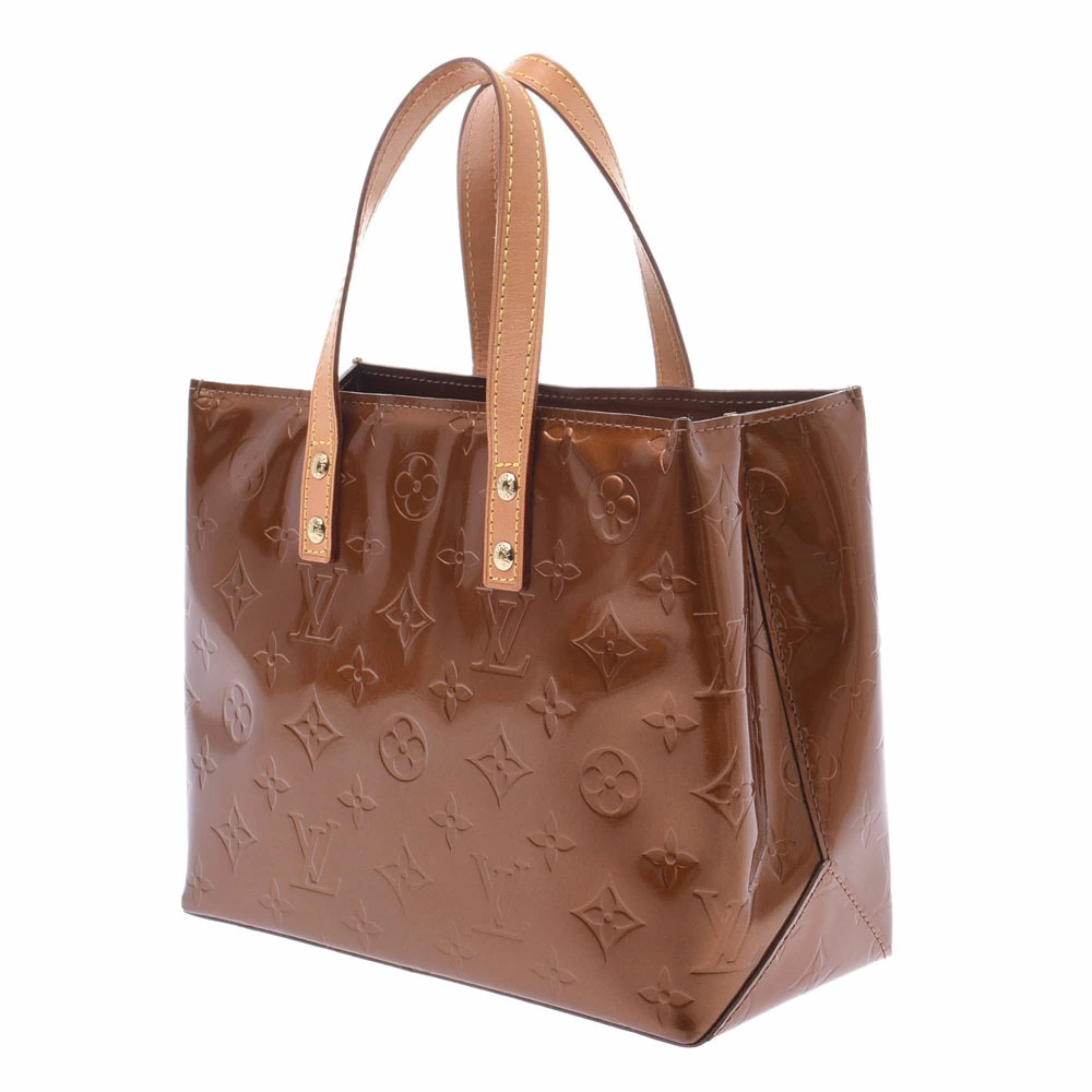 Louis Vuitton Bron White Vernis Lead Handbag White